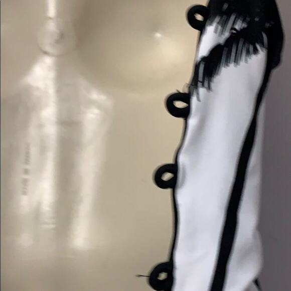 NWT CUPSHE BLACK & WHITE SWIMSUIT SIZE‎ S - Picture 4 of 6